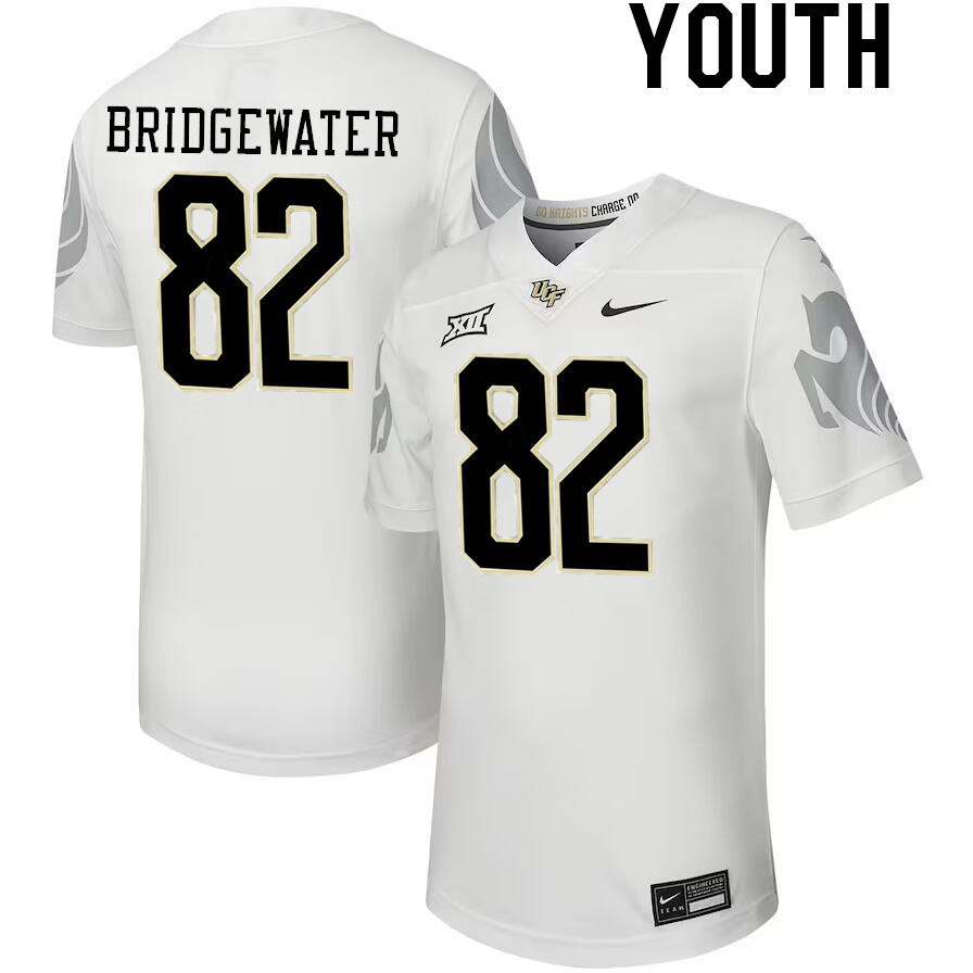 Youth #82 Jordyn Bridgewater UCF Knights Big 12 Conference College Football Jerseys Stitched-Black